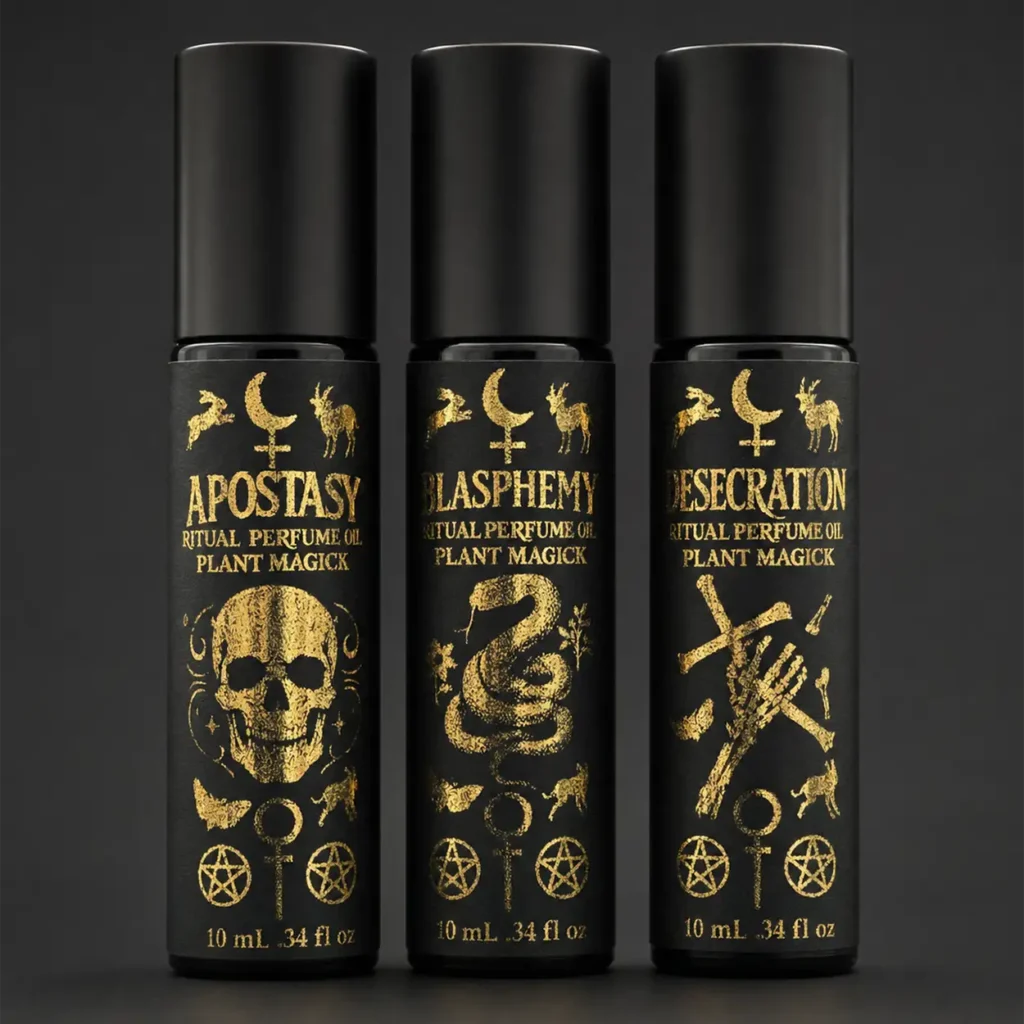 Heretic's Trinity perfume oil set
